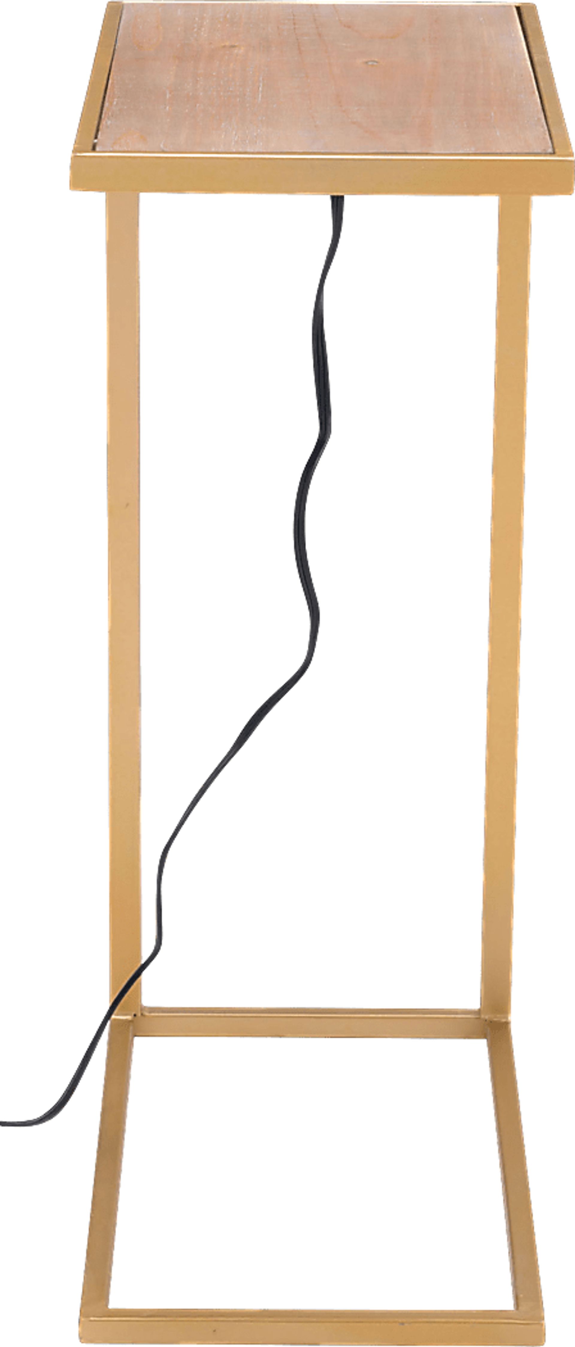 Edda Natural Accent Table - Image 3