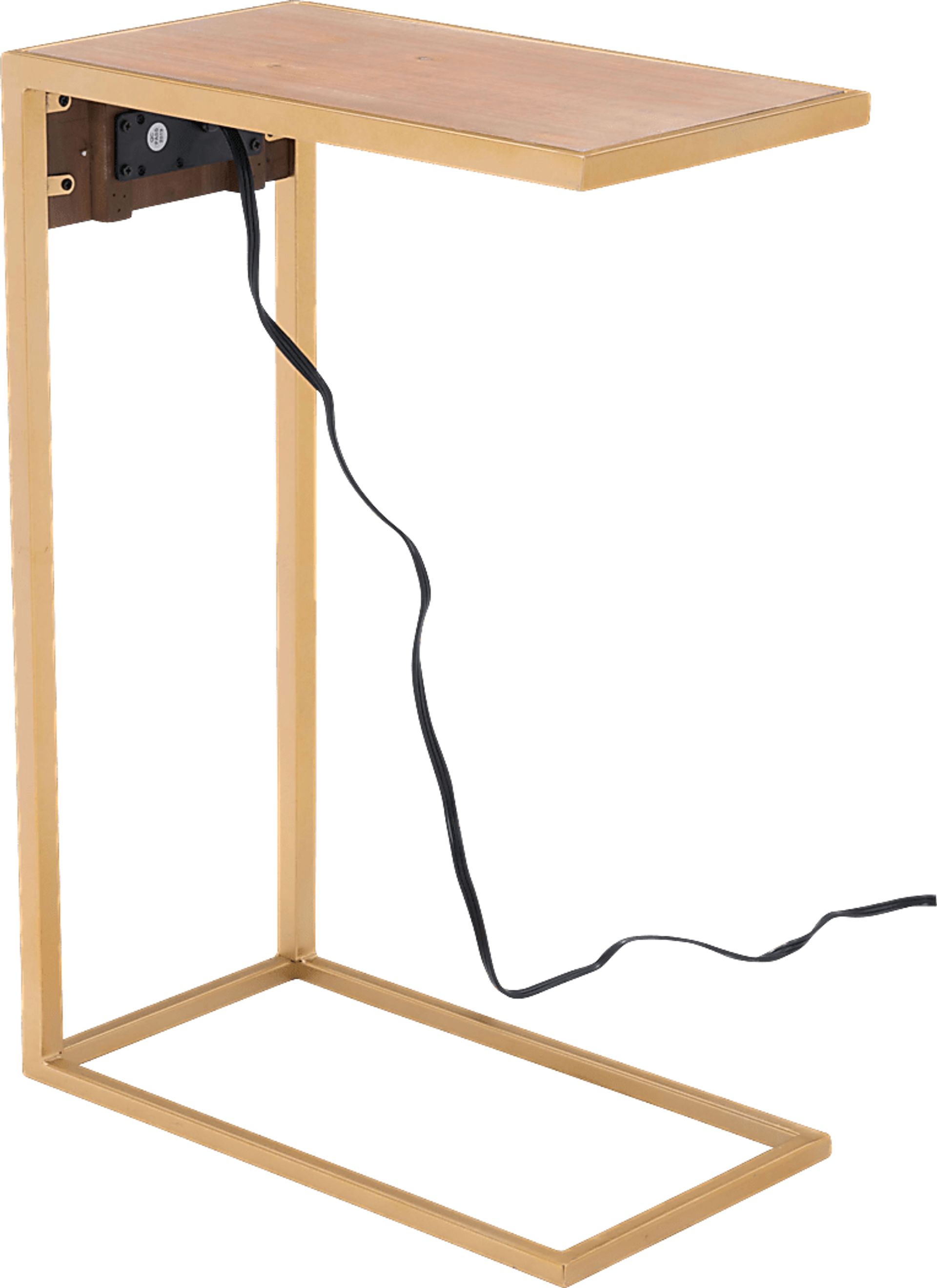 Edda Natural Accent Table - Image 5