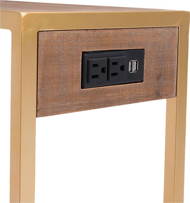 Edda Natural Accent Table - Thumbnail - Image 7