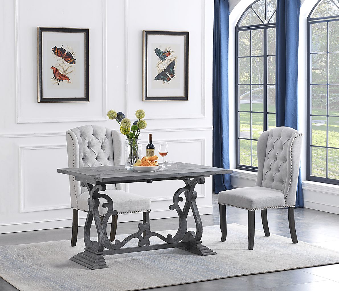 Edderton Gray Sofa Table