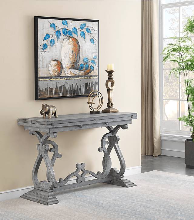 Edderton Gray Sofa Table - Thumbnail - Image 9