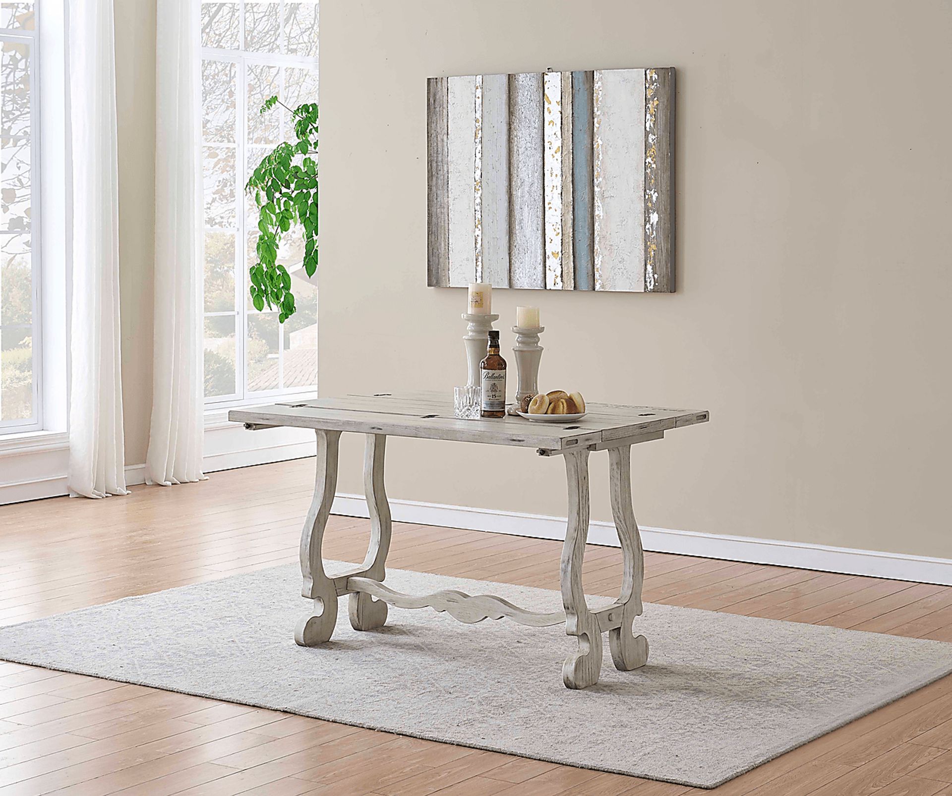 Edderton White Console Table - Image 4