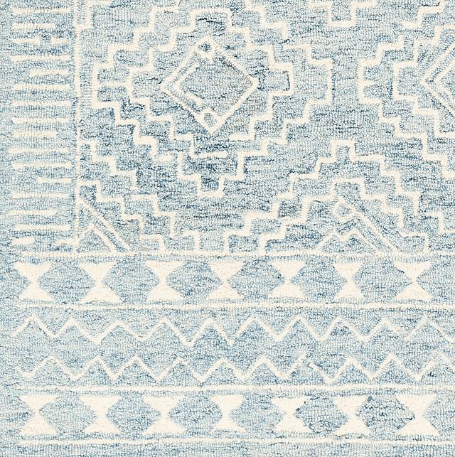 Eddith Blue 8' x 10' Rug - Thumbnail - Image 4