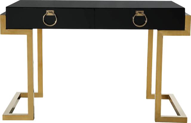 Edellan Black Desk - Thumbnail - Image 2