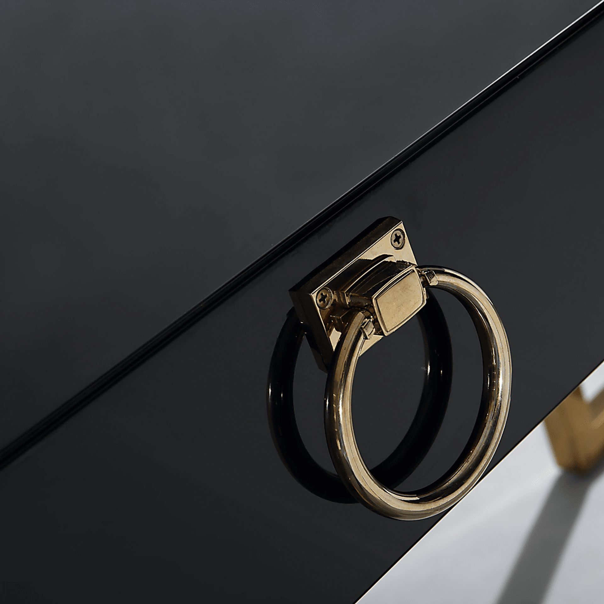Edellan Black Desk - Image 6