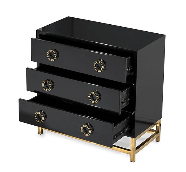 Edellan Black Dresser - Thumbnail - Image 5