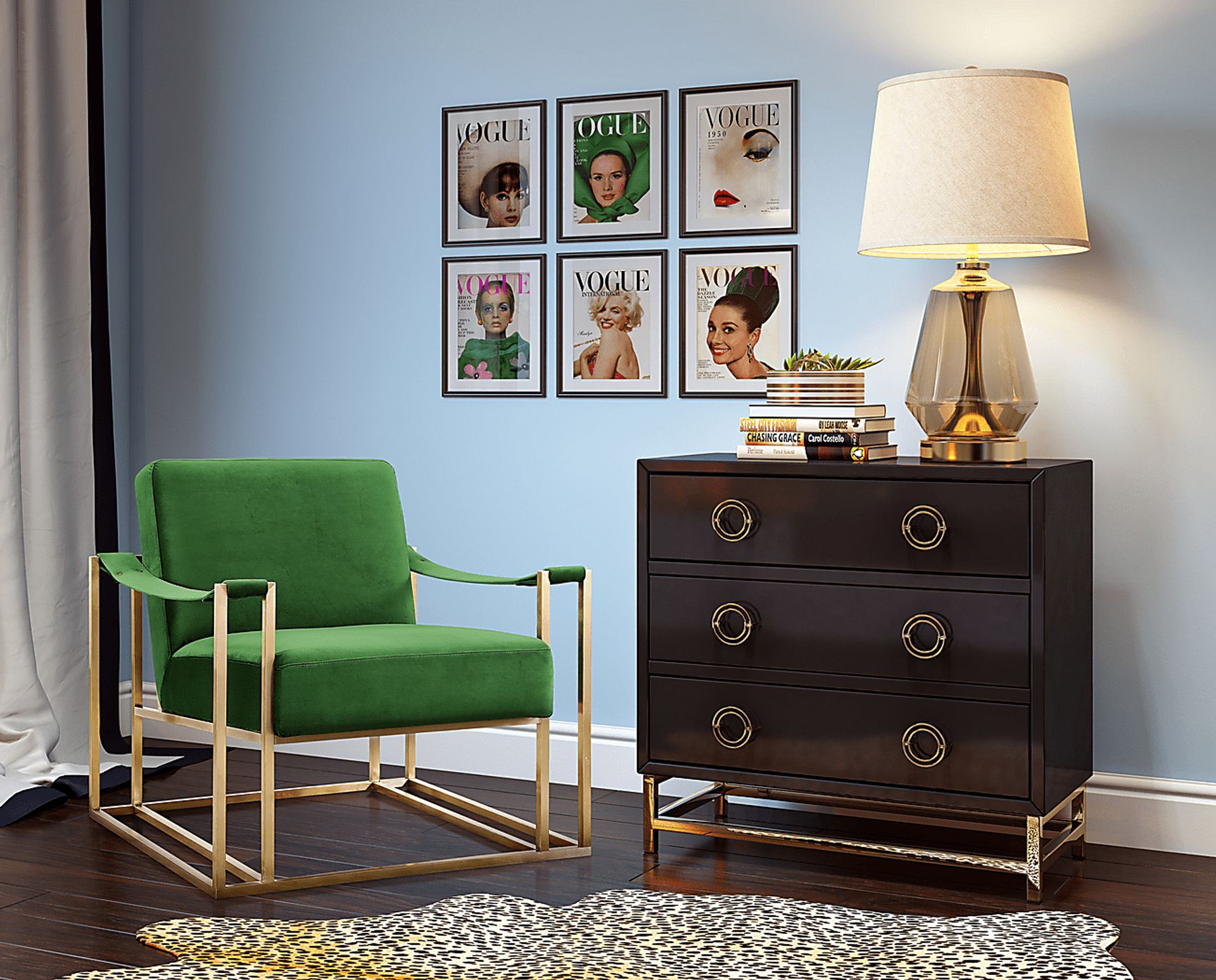 Edellan Black Dresser - Image 10