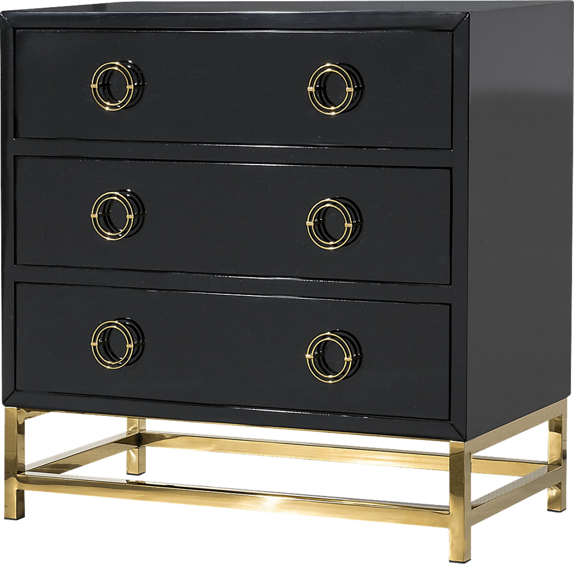 Edellan Black Dresser - Image 1
