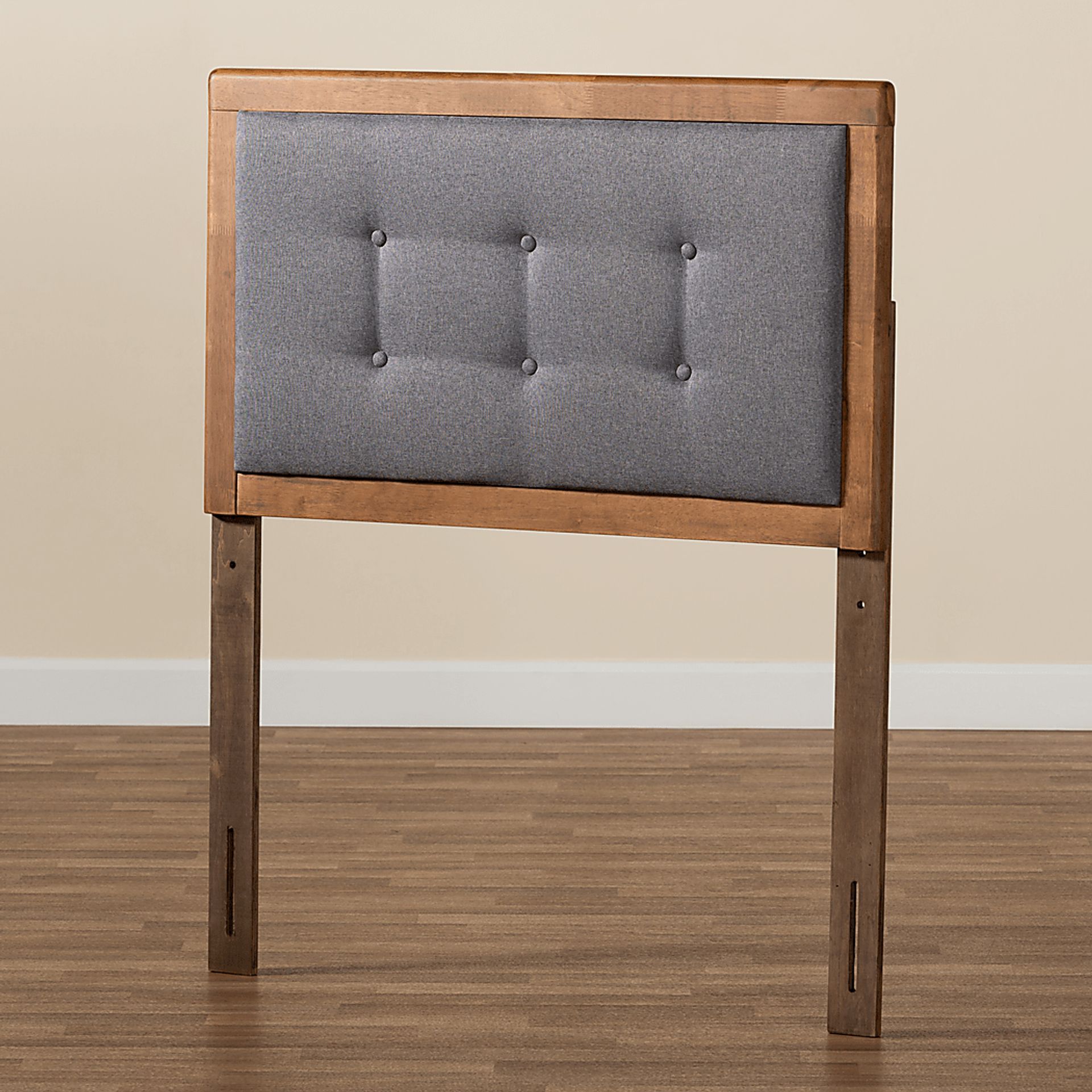 Edenboro Gray Twin Upholstered Headboard - Image 4