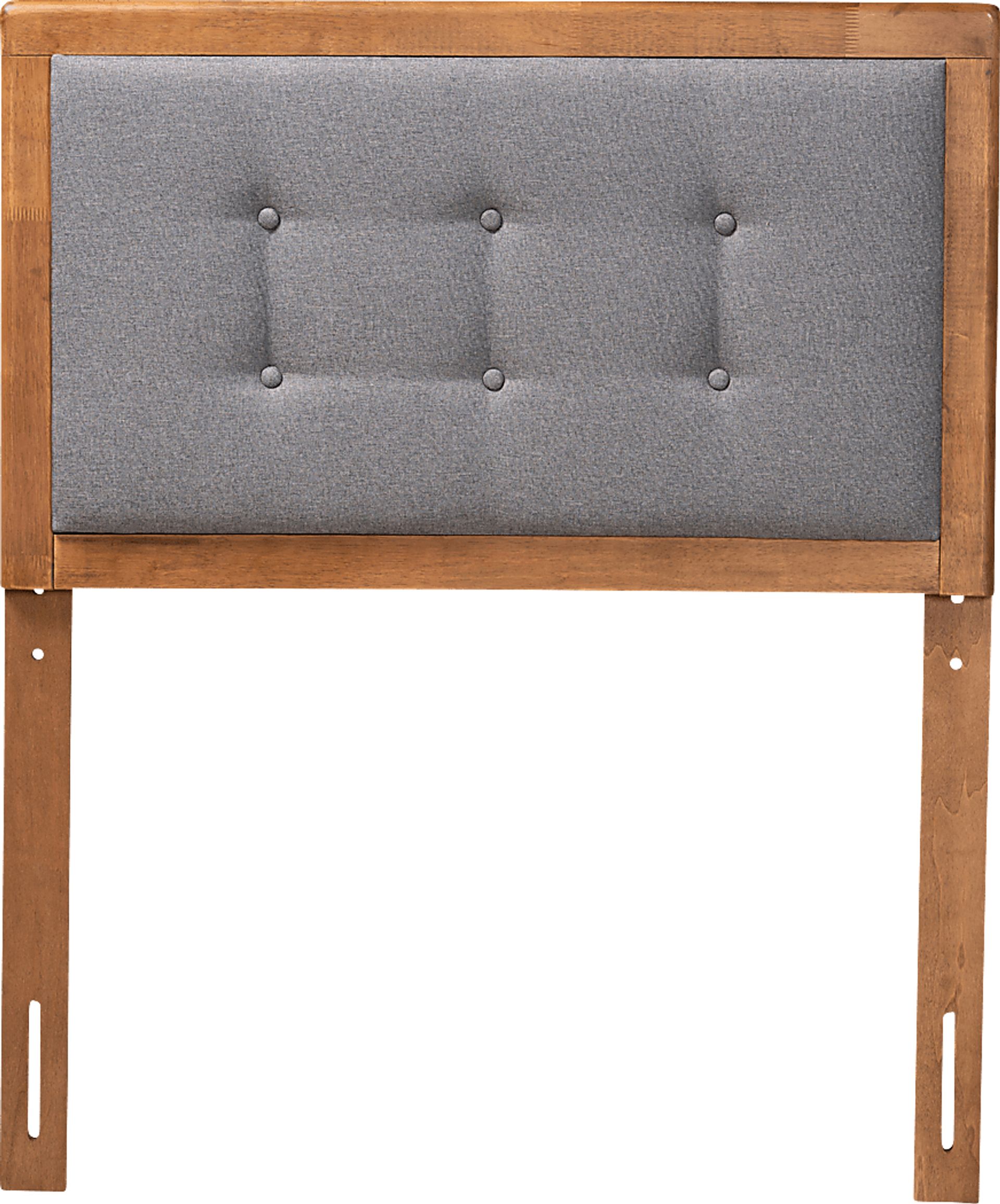 Edenboro Gray Twin Upholstered Headboard - Image 1