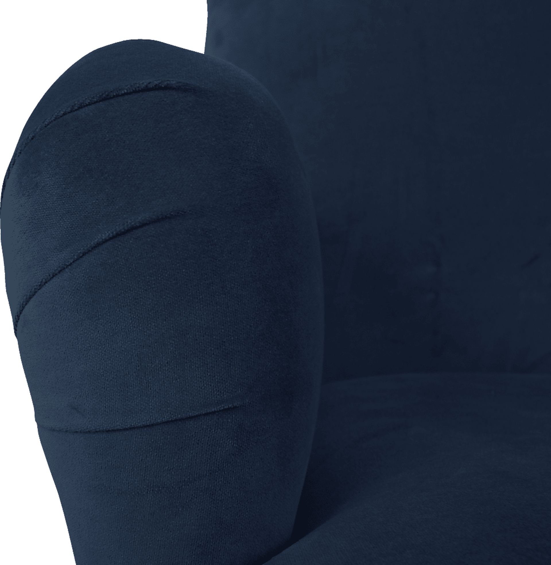 Edenbridge Navy Settee - Image 2