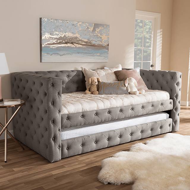 Edenbrook Gray Daybed with Trundle - Thumbnail - Image 2