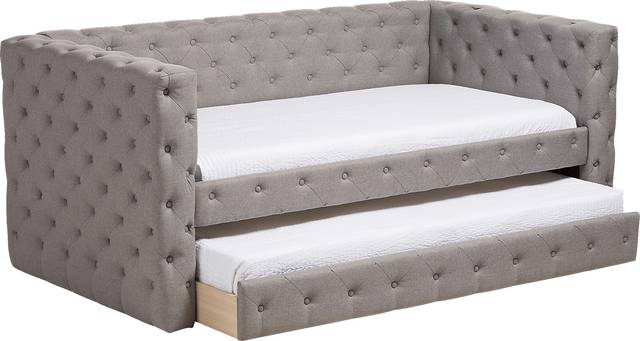 Edenbrook Gray Daybed with Trundle - Thumbnail - Image 4
