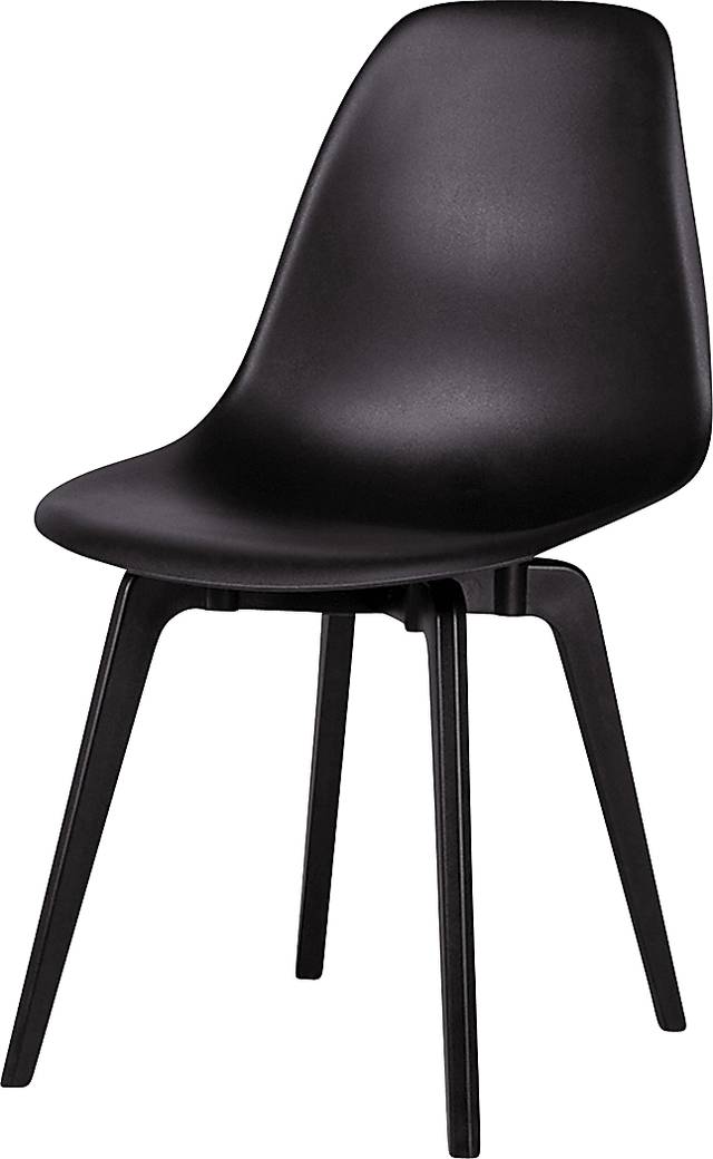 Edenpark Black Dining Chair, Set of 4 - Thumbnail - Image 2