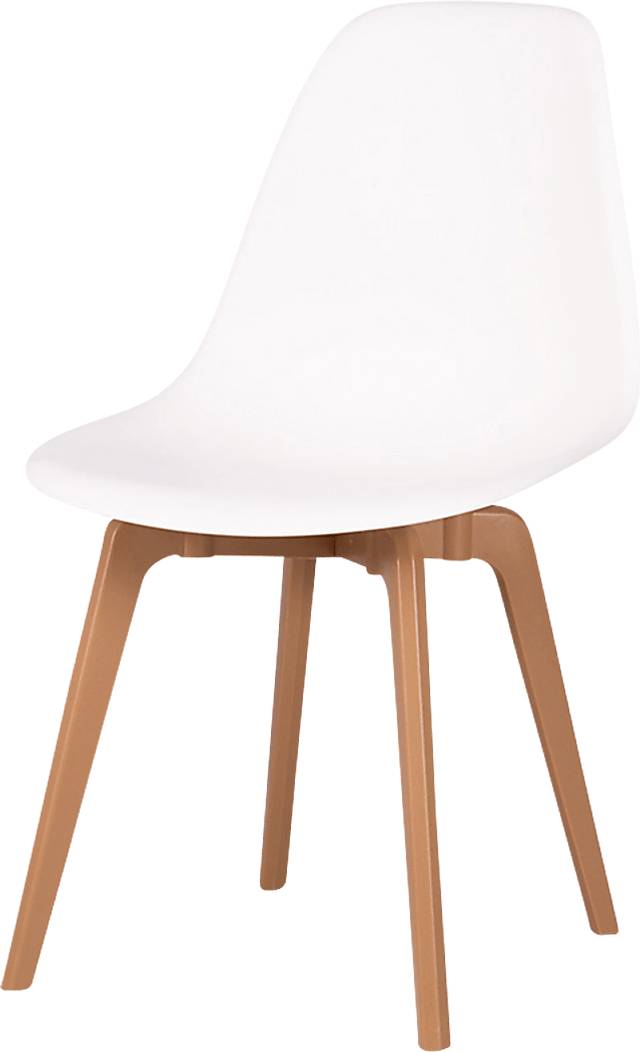 Edenpark White Dining Chair, Set of 4 - Thumbnail - Image 2