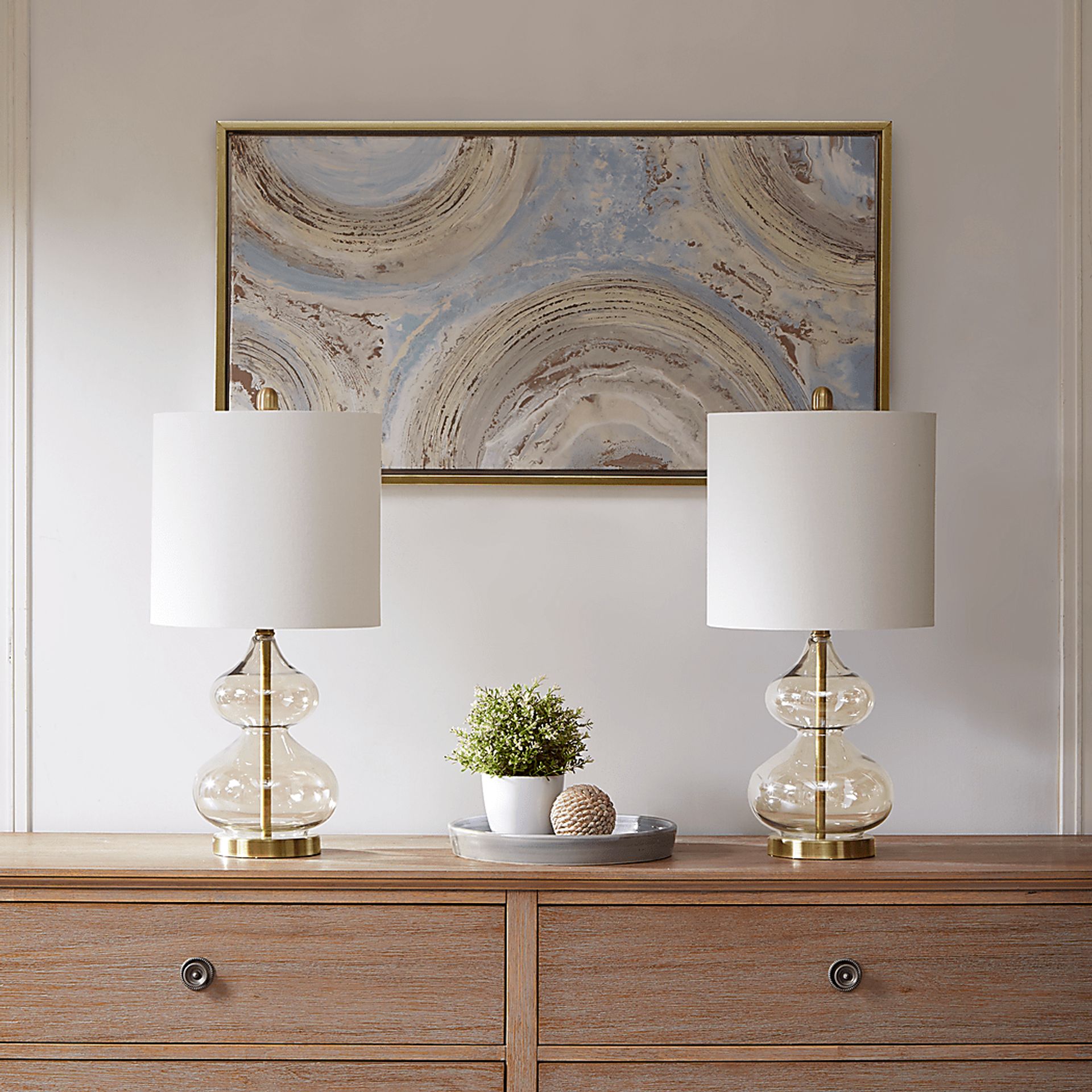 Edenvale Gold Table Lamps, Set of 2 - Image 2