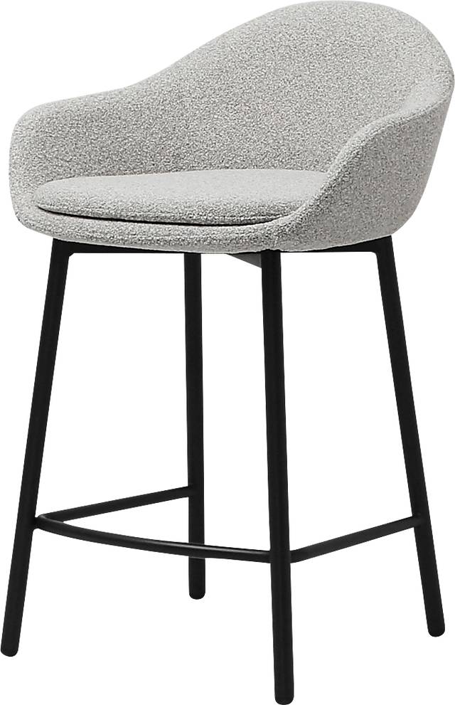 Edered Beige Counter Height Stool - Thumbnail - Image 8