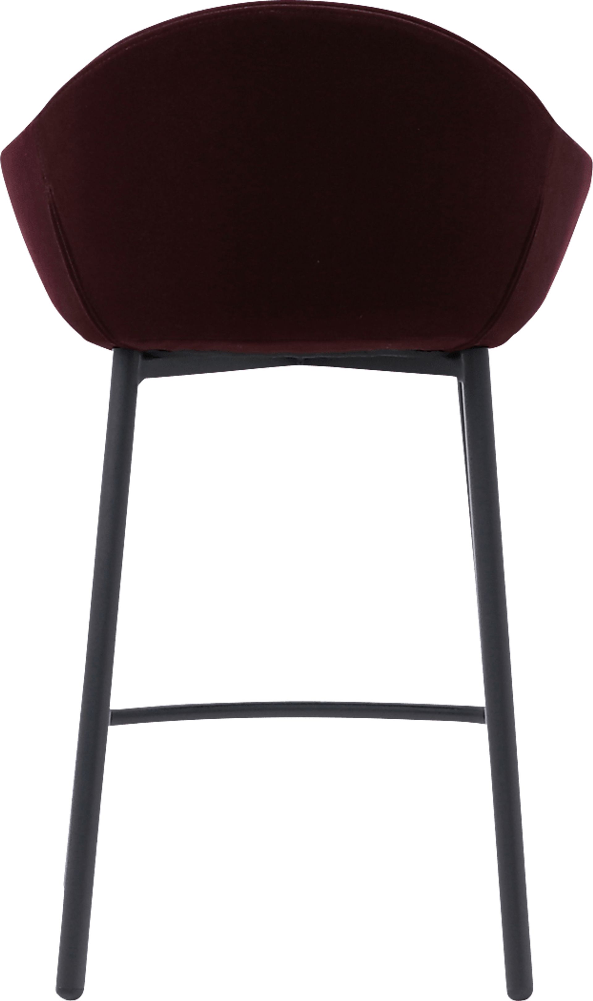 Edered Purple Counter Height Stool - Image 3