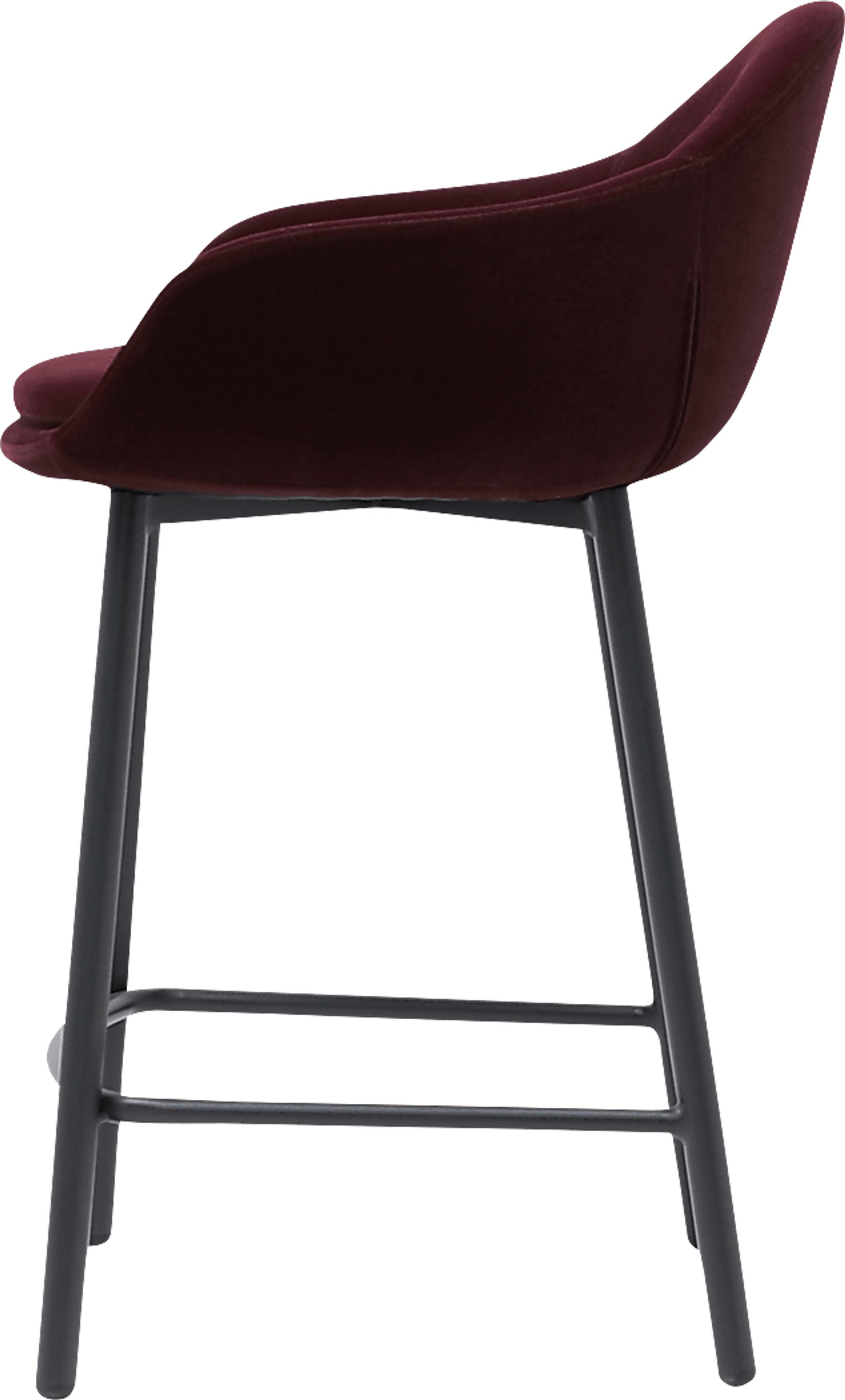 Edered Purple Counter Height Stool - Image 8