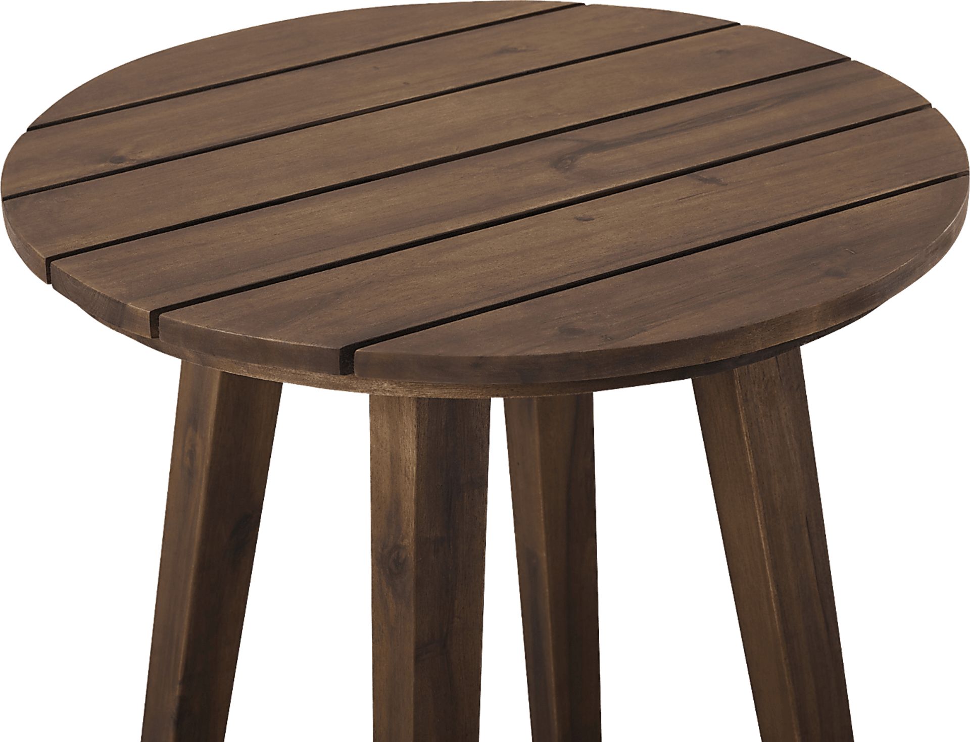 Ederville Dark Brown Outdoor End Table - Image 3