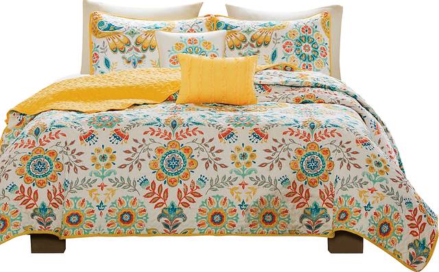Edeus Multi King Quilt Set - Thumbnail - Image 1