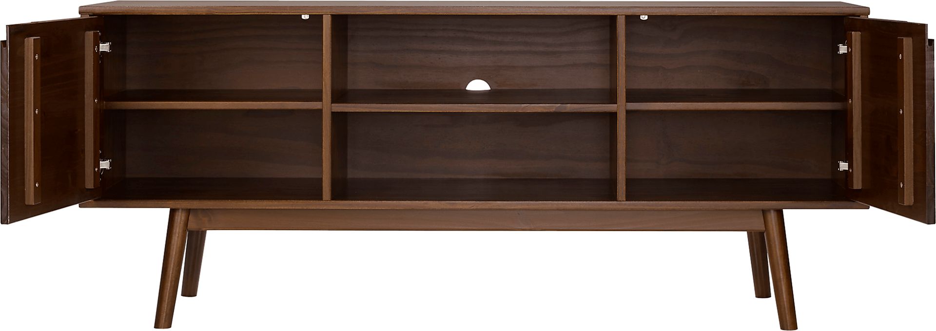 Edford Walnut 58 in. Console - Image 3