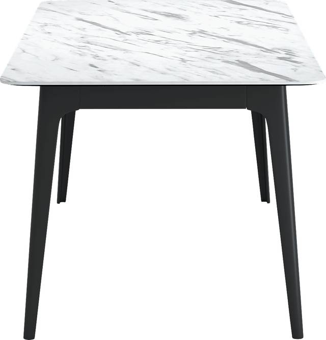 Edgard White Dining Table - Thumbnail - Image 2