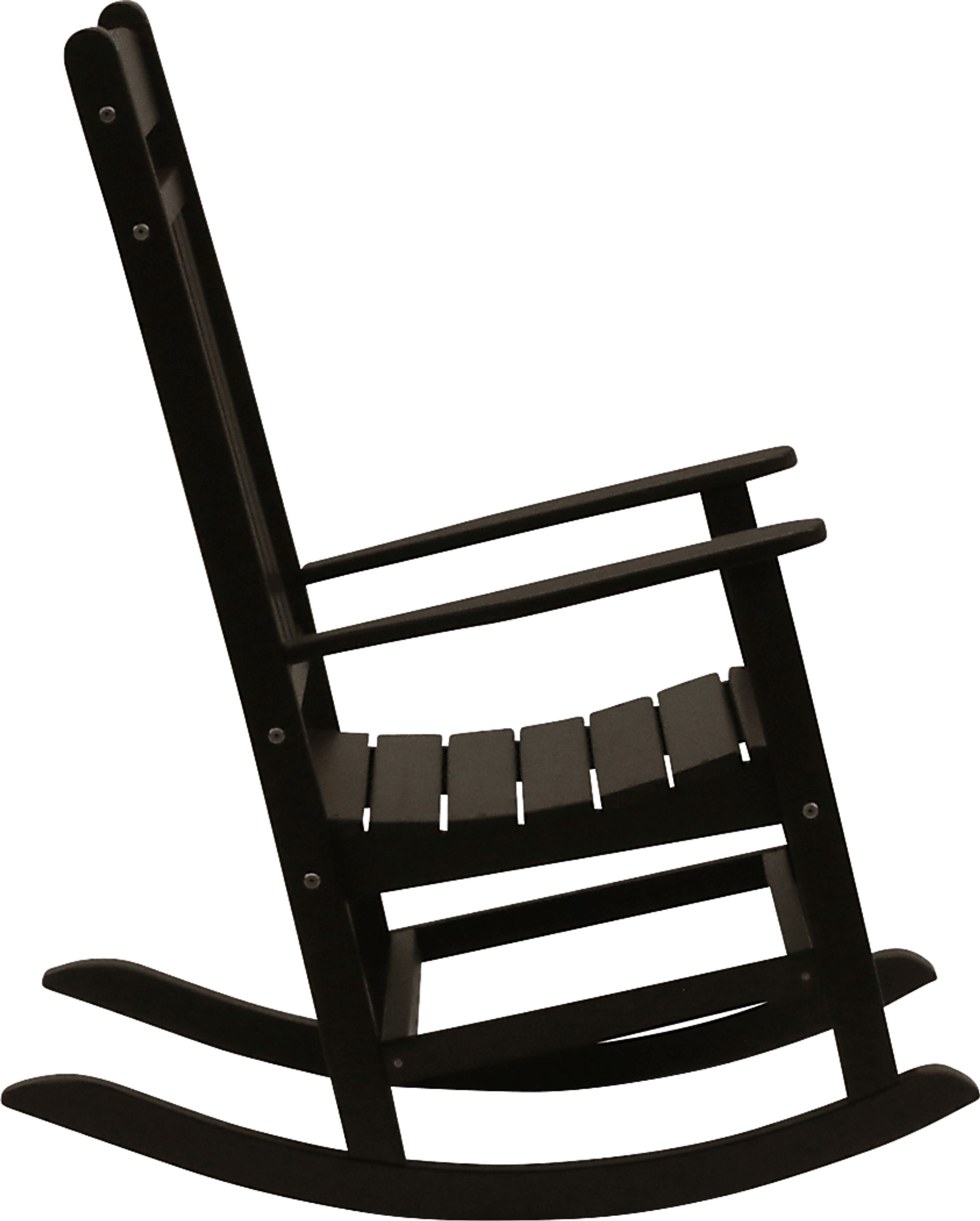 Edgarton Traditional Espresso Outdoor Rocker - Image 2