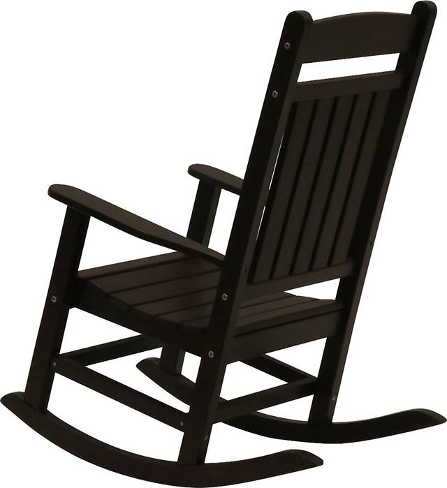 Edgarton Traditional Espresso Outdoor Rocker - Thumbnail - Image 4
