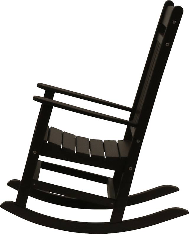 Edgarton Traditional Espresso Outdoor Rocker - Thumbnail - Image 5