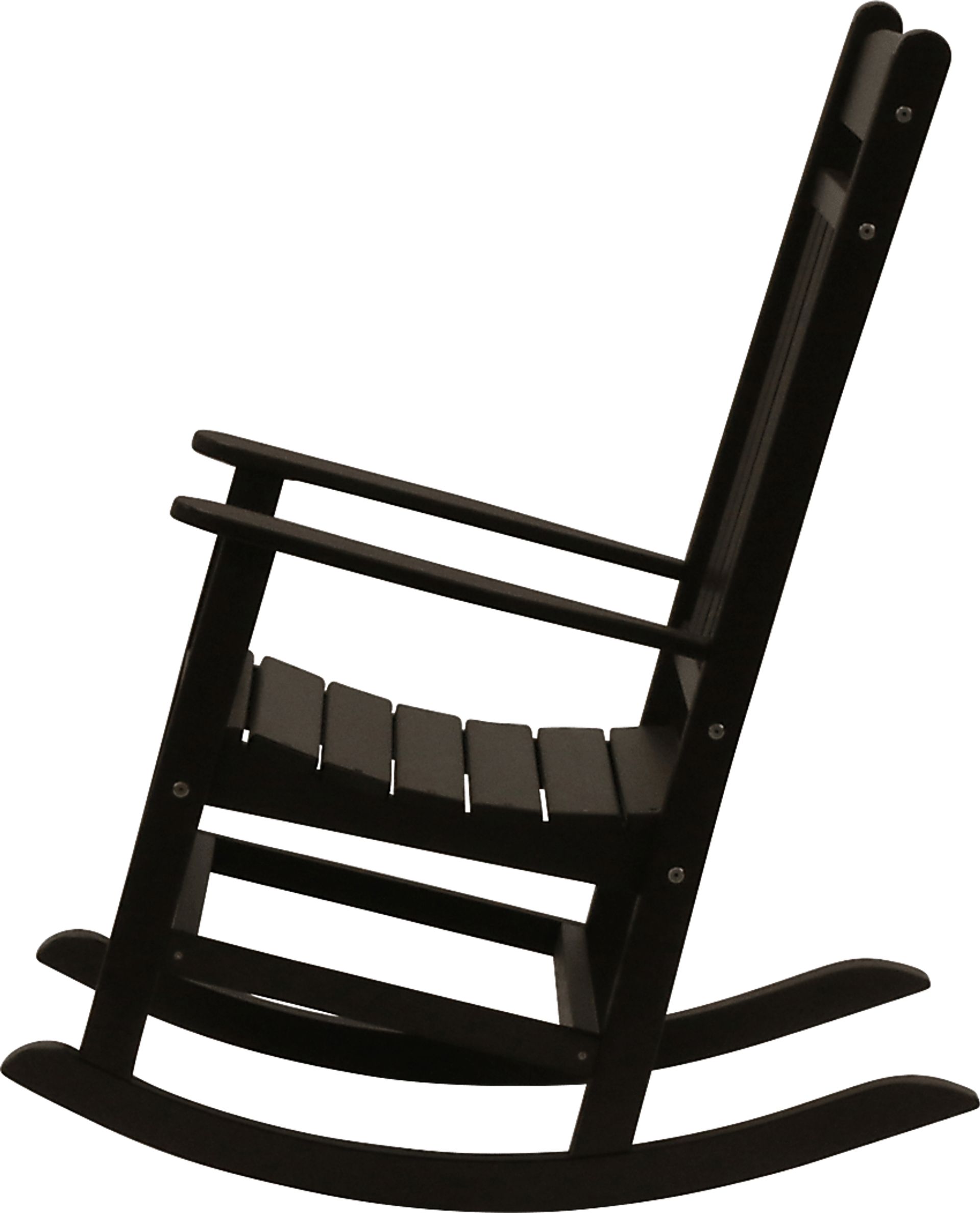 Edgarton Traditional Espresso Outdoor Rocker - Image 5