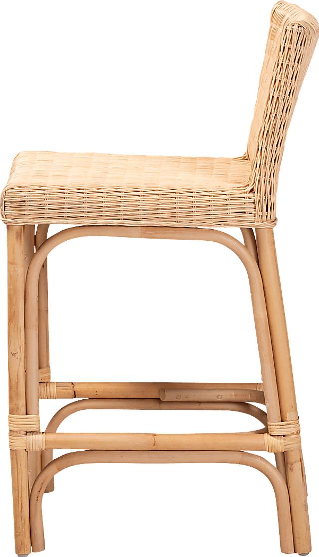 Edgecombe Brown Counter Height Stool - Thumbnail - Image 3