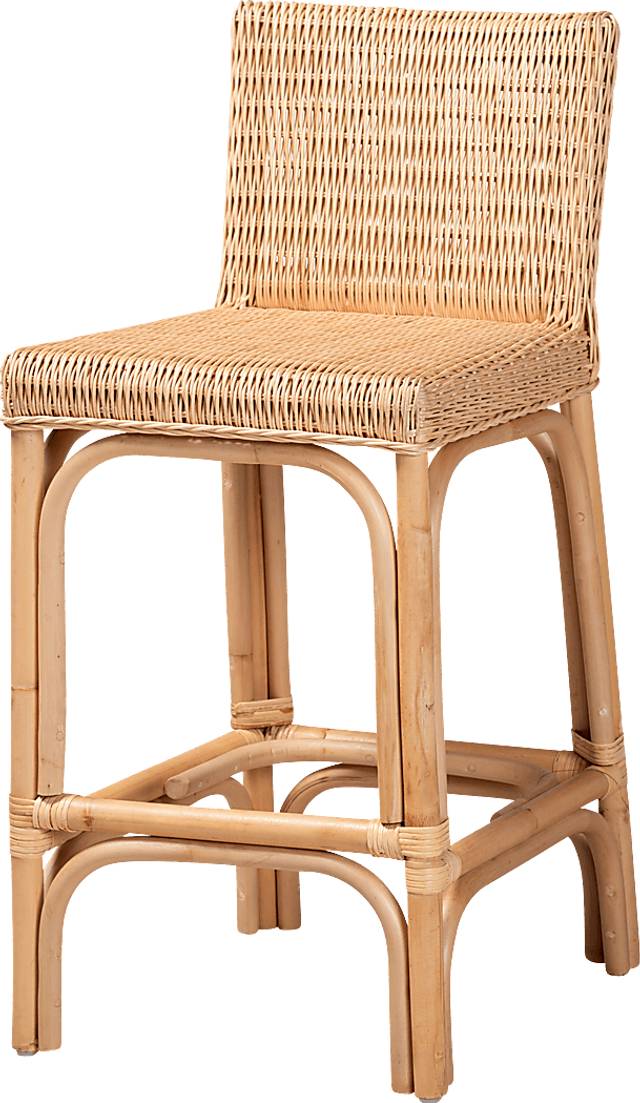 Edgecombe Brown Counter Height Stool - Thumbnail - Image 1