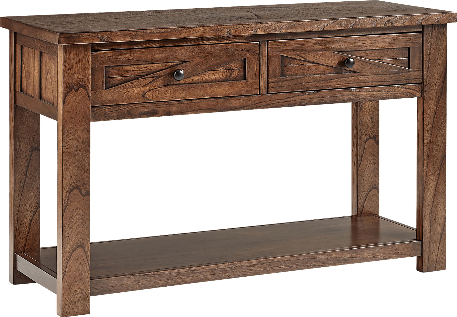 Edgehill Brown Sofa Table - Image 1