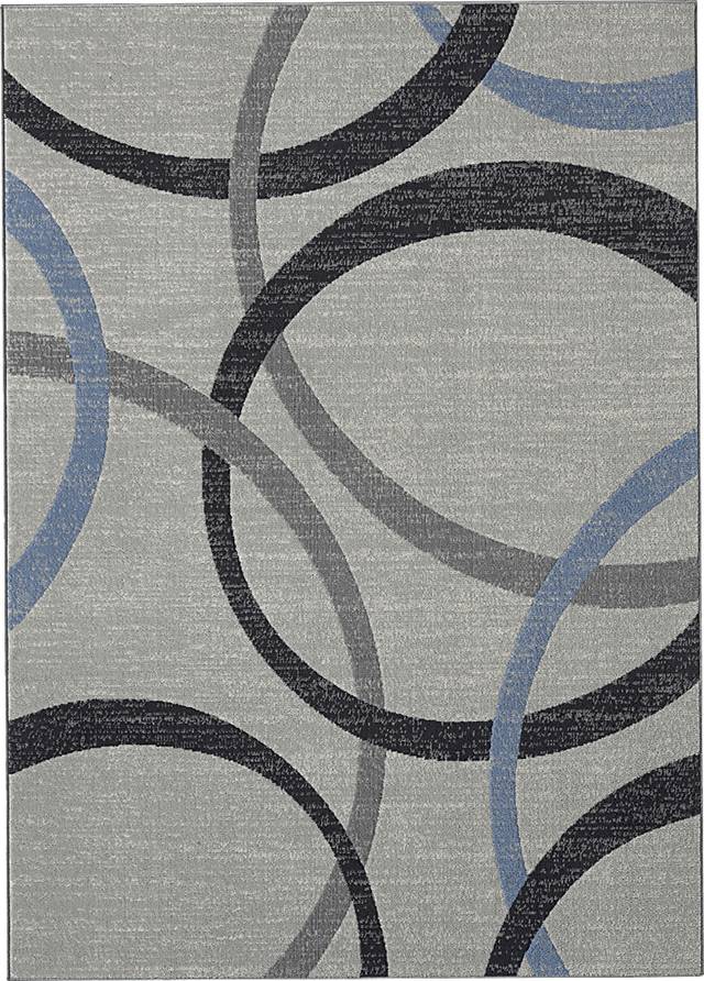 Edgeknoll Gray 5' x 7' Rug - Thumbnail - Image 1