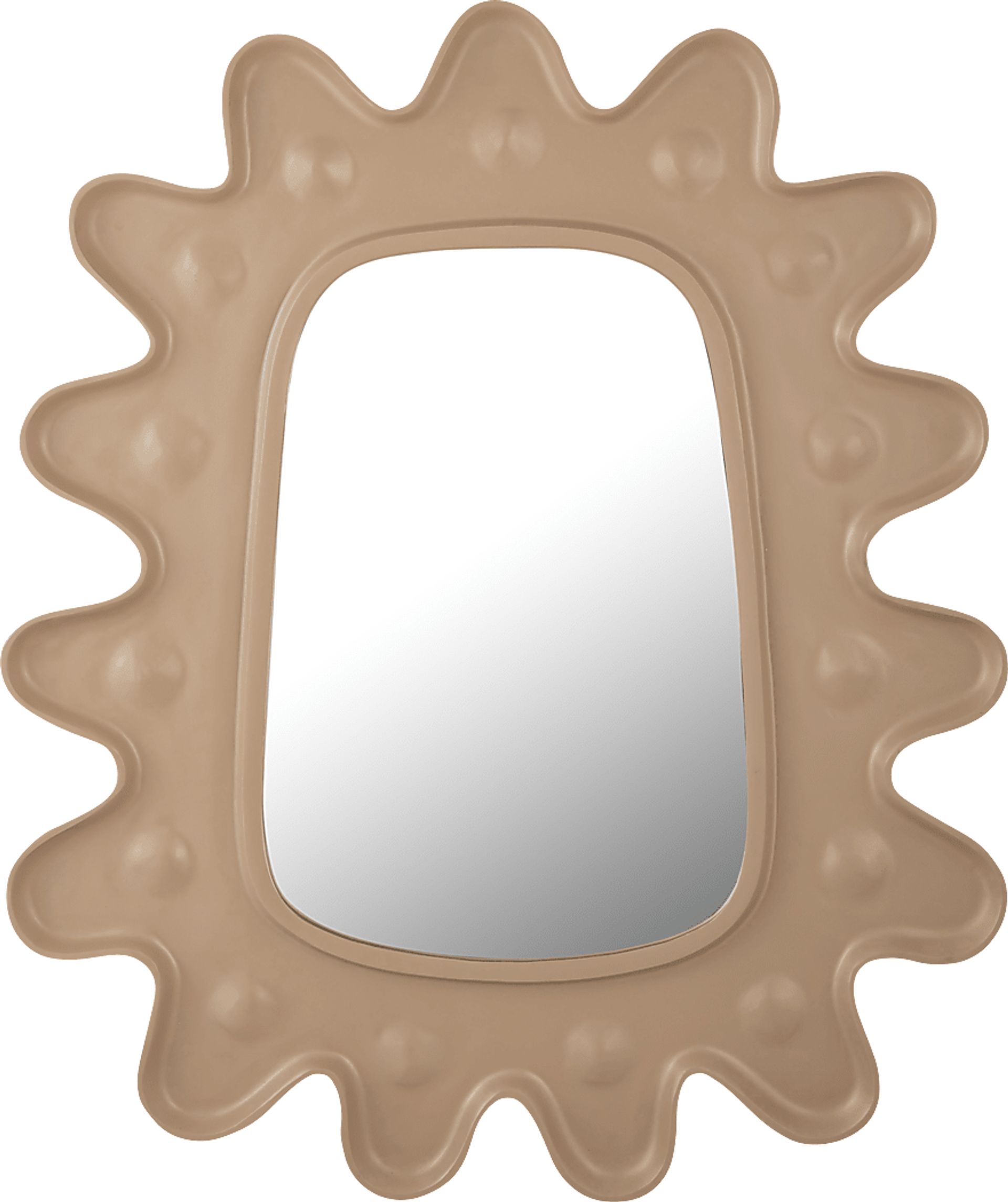 Edgerowe Beige Wall Mirror - Image 1