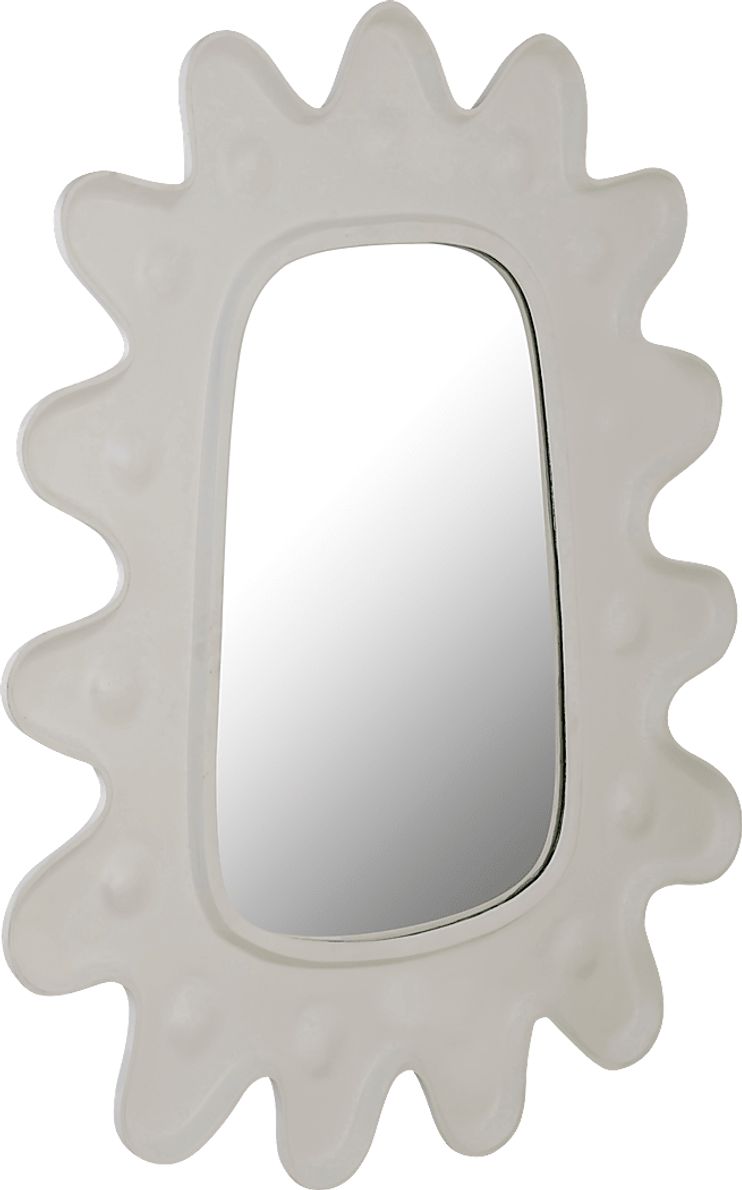 Edgerowe White Wall Mirror