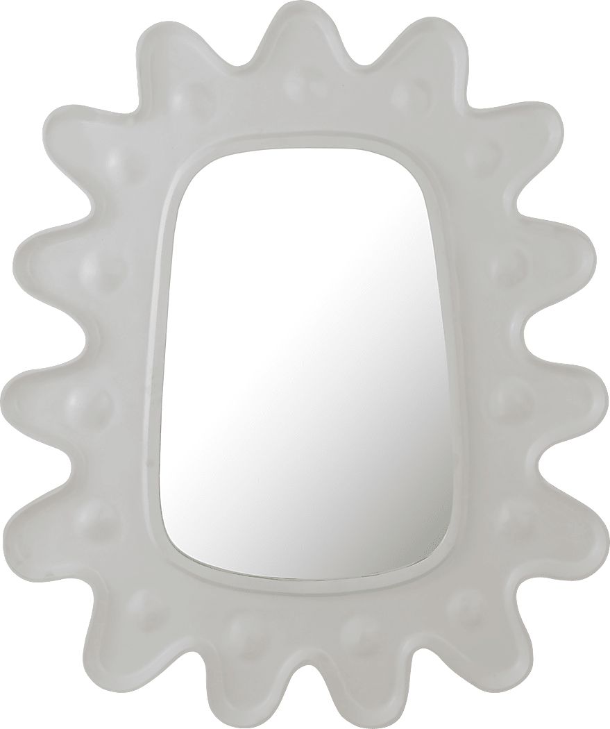 Edgerowe White Wall Mirror