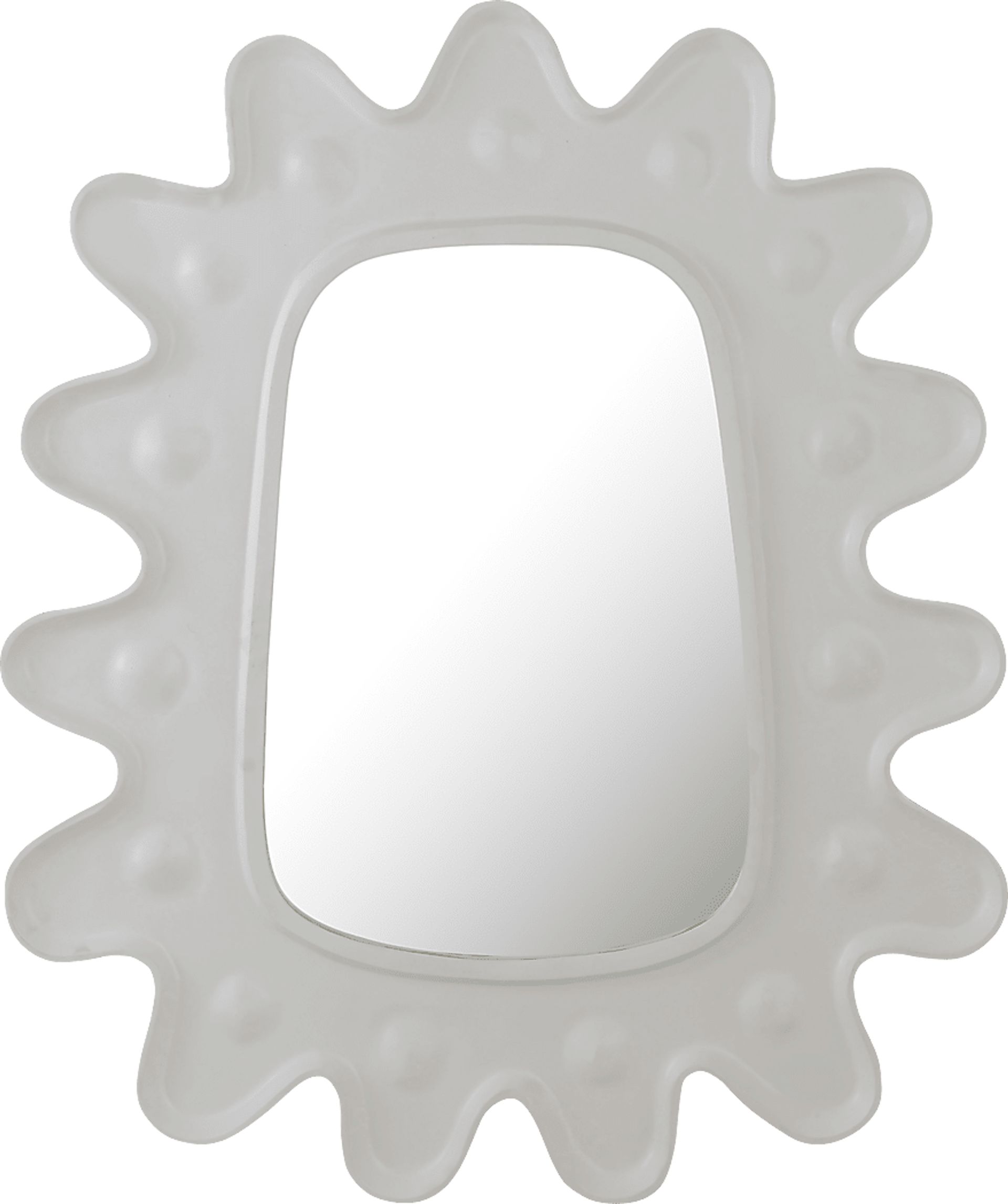 Edgerowe White Wall Mirror - Image 1