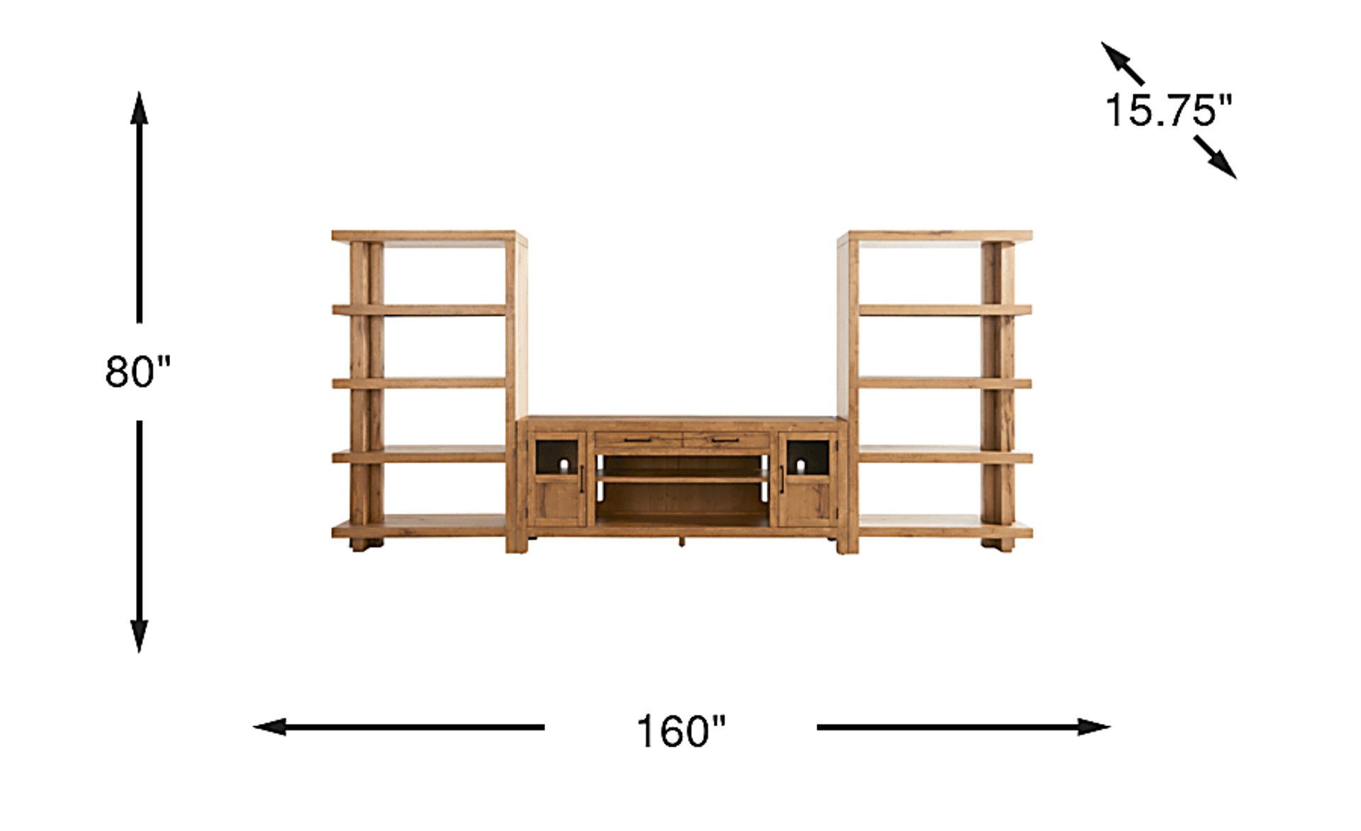 Dimension Image. Please refer to the Dimension Tab on this page for dimension details.