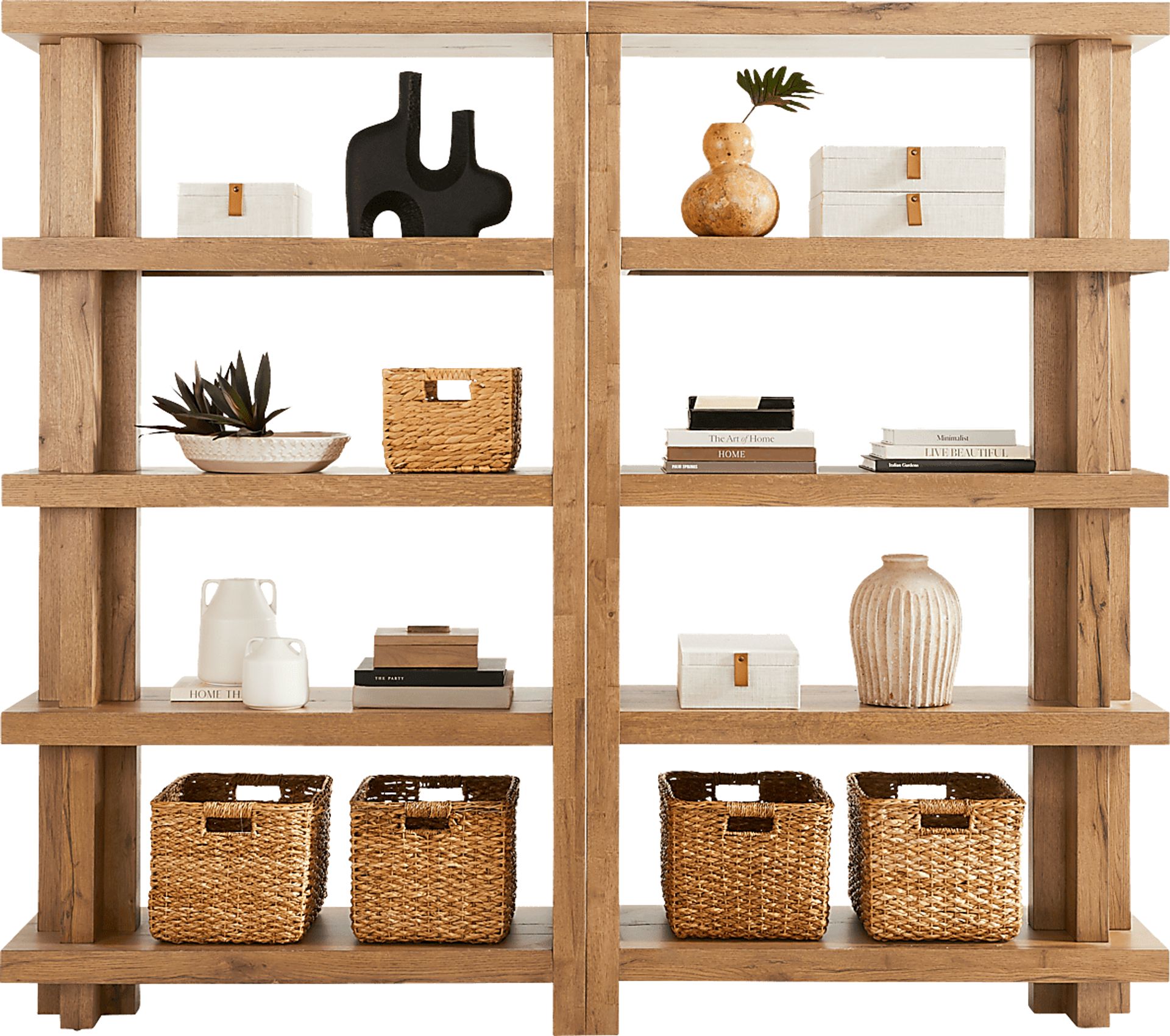 Edgewater Brown Etagere Set of 2 - Image 2