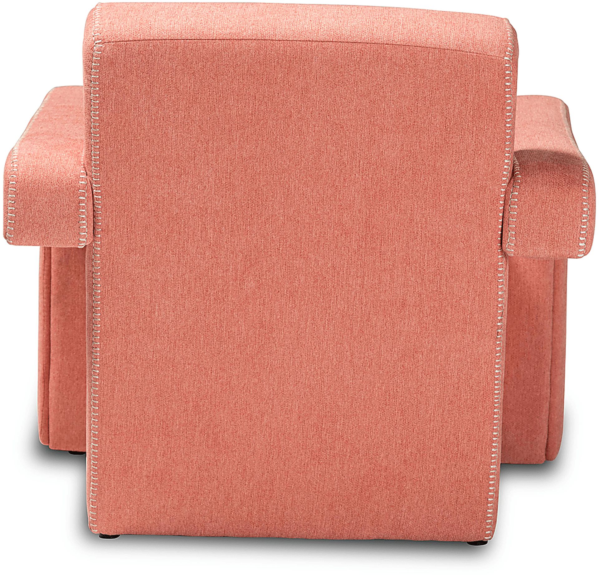 Ediane Light Red Accent Chair - Image 4