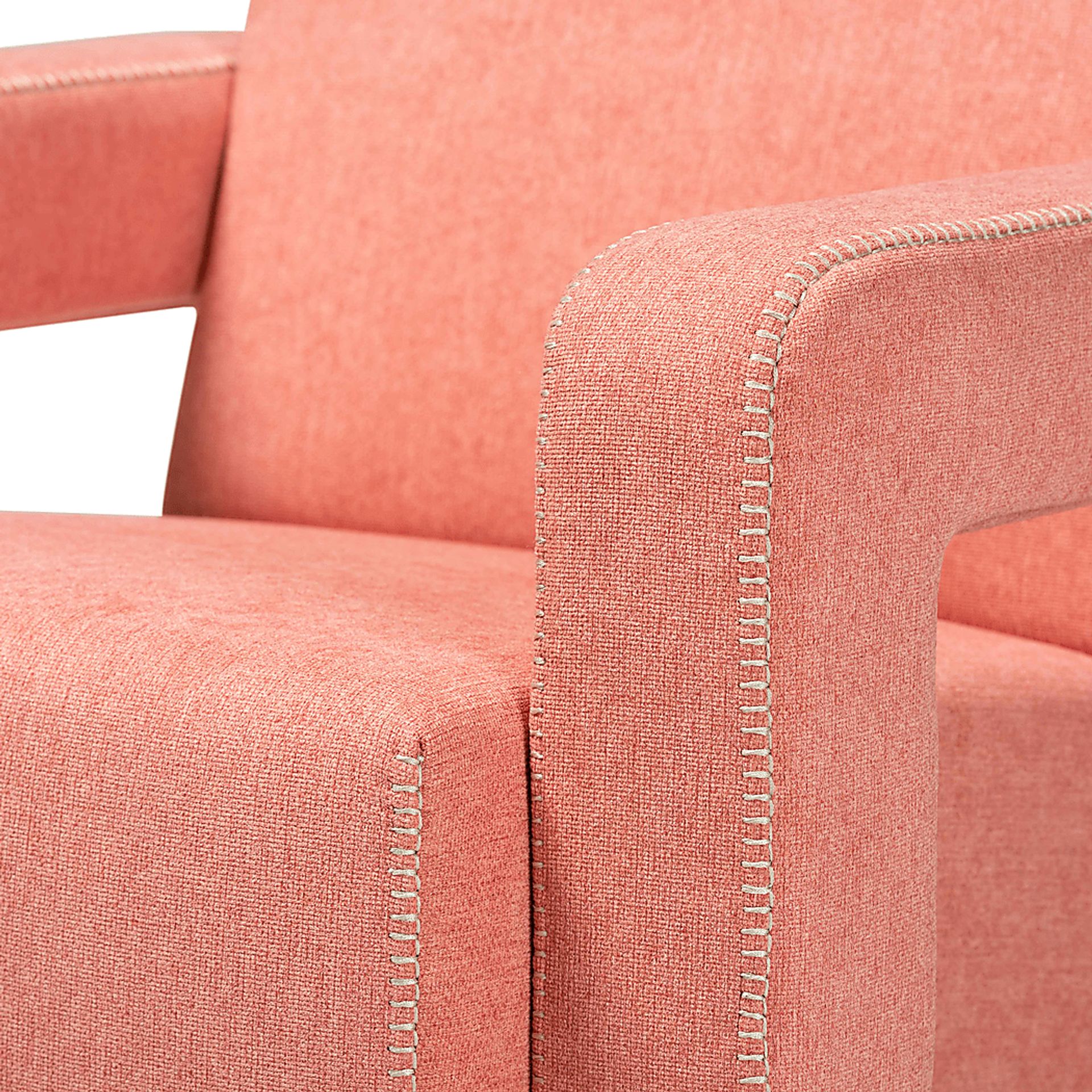 Ediane Light Red Accent Chair - Image 5