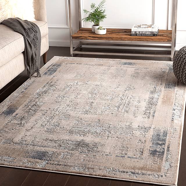 Ediline Ivory 5'3 x 7'3 Rug - Thumbnail - Image 2