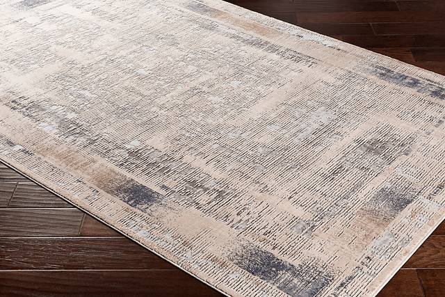 Ediline Ivory 5'3 x 7'3 Rug - Thumbnail - Image 3
