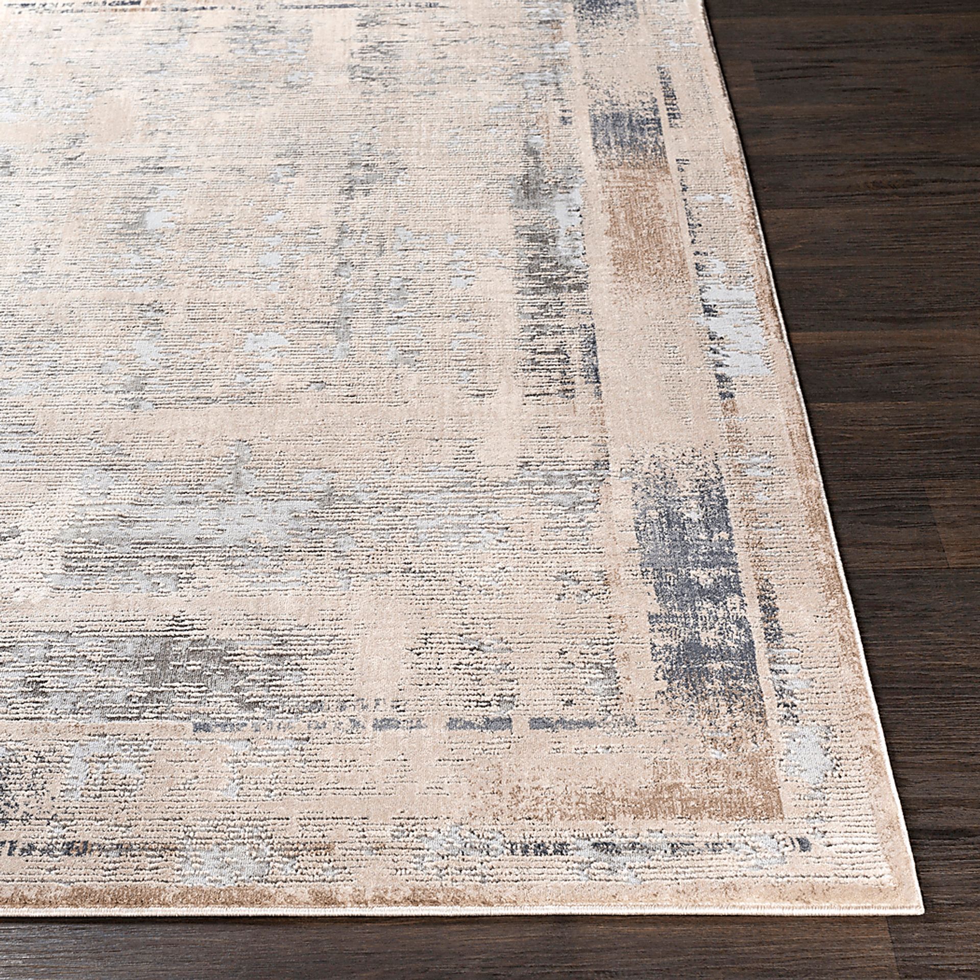Ediline Ivory 5'3 x 7'3 Rug - Image 4