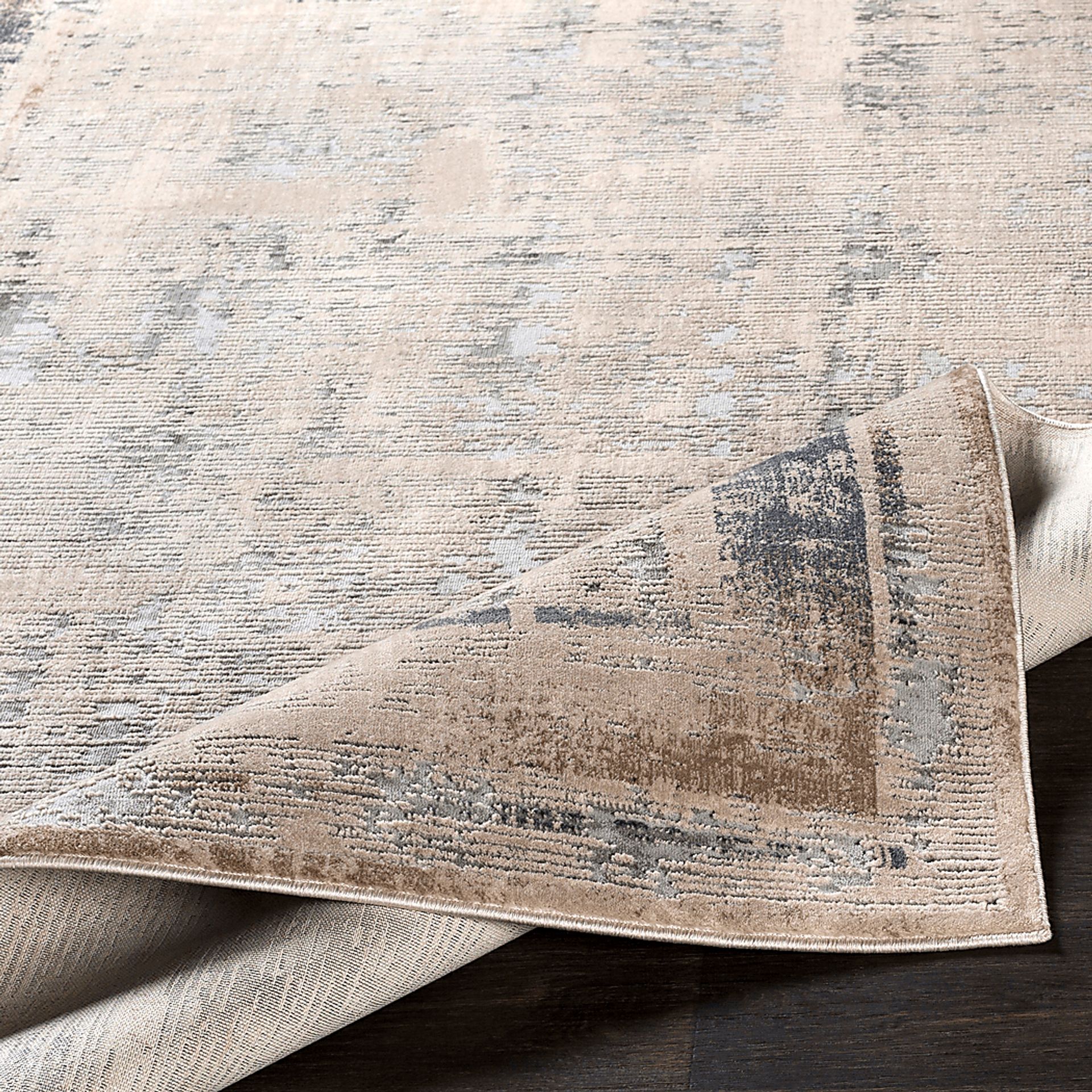 Ediline Ivory 5'3 x 7'3 Rug - Image 7