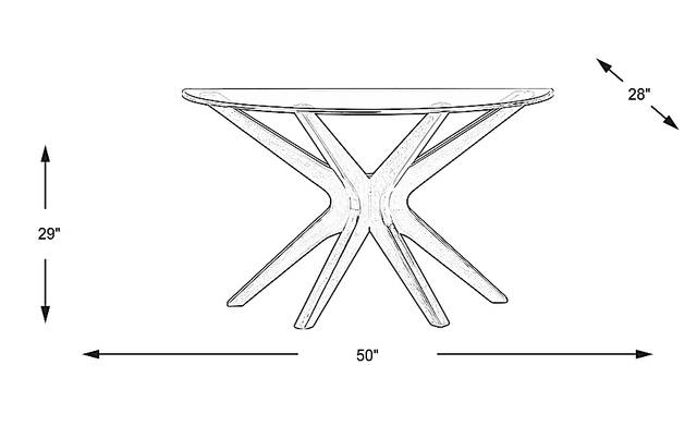 Dimension Image. Please refer to the Dimension Tab on this page for dimension details.