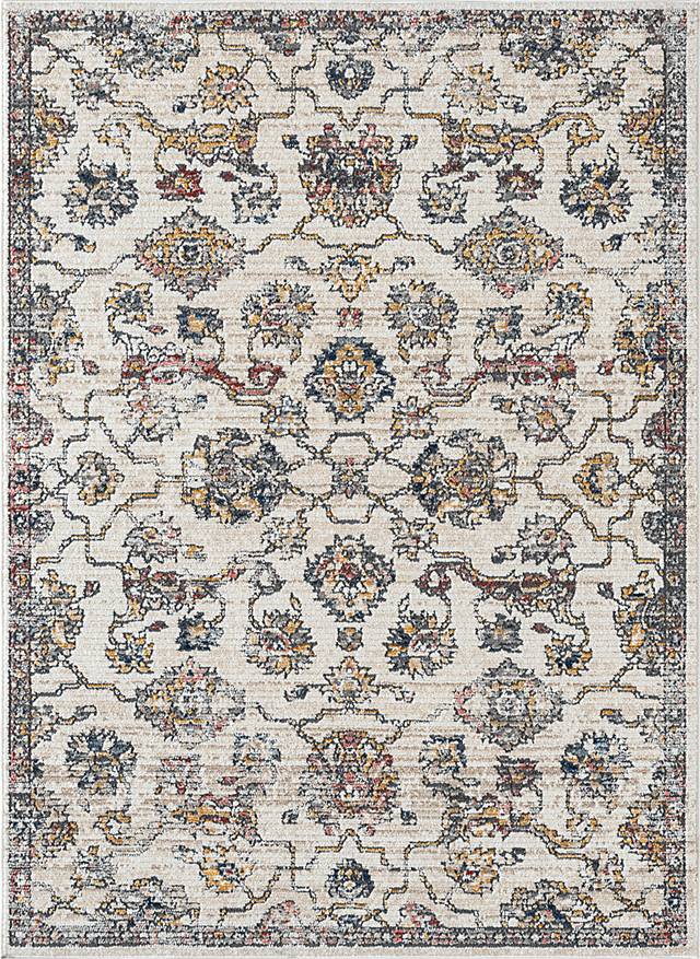 Edinborough Gray 5' x 7' Rug - Thumbnail - Image 1