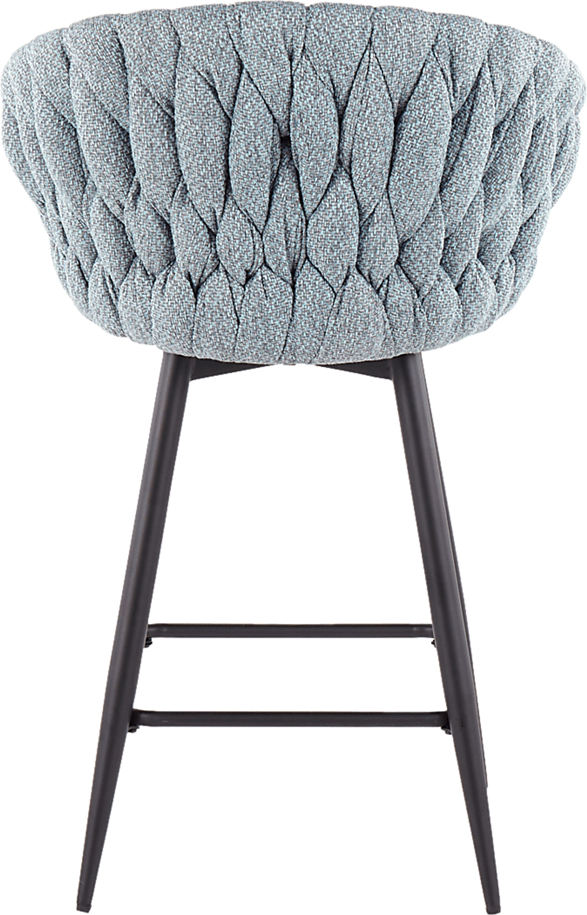 Edinger Blue Counter Height Stool, Set of 2 - Image 5